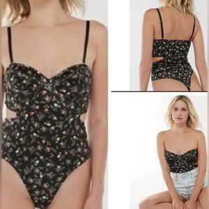Urban Outfitters Floral Body Suit